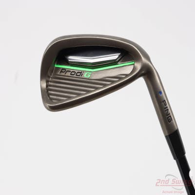 Ping Prodi G Single Iron 7 Iron Stock Graphite Shaft Graphite Junior Stiff Right Handed Blue Dot 35.25in