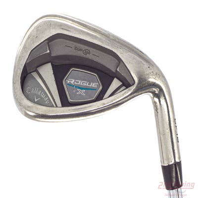 Callaway Rogue X Single Iron Pitching Wedge PW FST KBS Tour-V 90 Steel Stiff Right Handed 35.75in