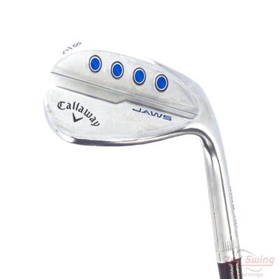 Callaway Jaws MD5 Platinum Chrome Wedge Lob LW 58° 8 Deg Bounce C Grind FST KBS Hi-Rev 2.0 125 Steel Stiff Right Handed 35.25in