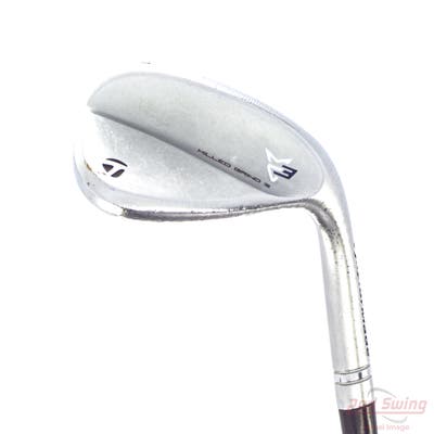 TaylorMade Milled Grind 3 Raw Chrome Wedge Lob LW 58° 11 Deg Bounce SB Dynamic Gold Tour Issue S200 Steel Stiff Right Handed 35.0in