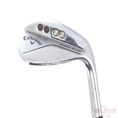 Callaway Jaws Raw Chrome Wedge Lob LW 58° 10 Deg Bounce J Grind Dynamic Gold Spinner TI Steel Wedge Flex Right Handed 35.5in