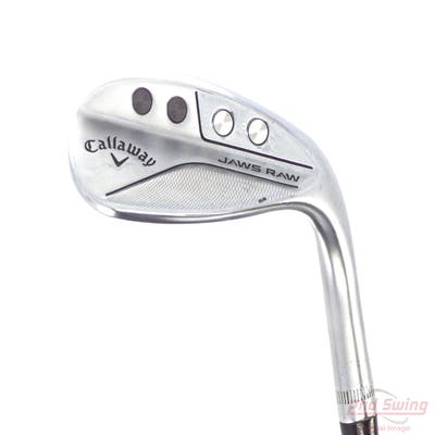 Callaway Jaws Raw Chrome Wedge Lob LW 58° 8 Deg Bounce Z Grind Dynamic Gold Spinner TI Steel Wedge Flex Right Handed 35.25in