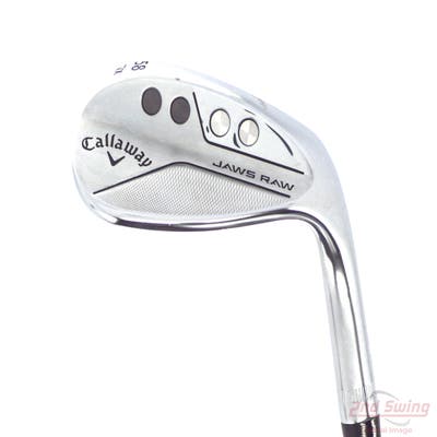 Callaway Jaws Raw Chrome Wedge Lob LW 58° 12 Deg Bounce X Grind Dynamic Gold Spinner TI Steel Wedge Flex Right Handed 35.0in