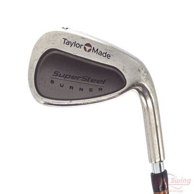 TaylorMade Supersteel Single Iron Pitching Wedge PW TM S-90 Steel Stiff Right Handed 35.5in
