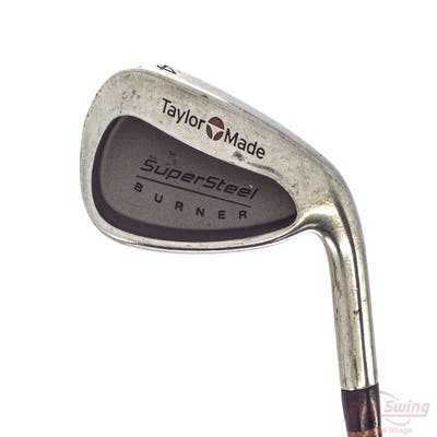 TaylorMade Supersteel Single Iron 4 Iron TM S-90 Steel Stiff Right Handed 38.5in