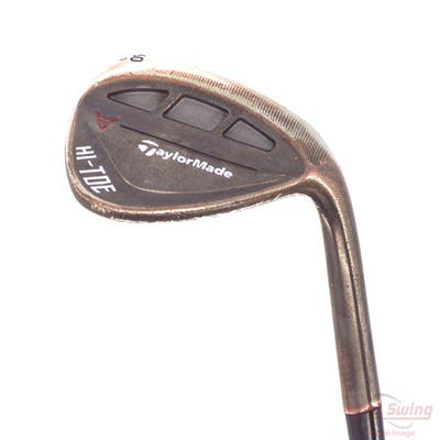 TaylorMade HI-TOE RAW Wedge Lob LW 60° 10 Deg Bounce FST KBS Hi-Rev 2.0 115 Steel Wedge Flex Right Handed 35.0in