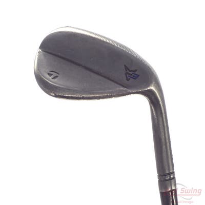 TaylorMade Milled Grind 3 Raw Black Wedge Lob LW 60° 10 Deg Bounce SB True Temper Dynamic Gold Steel Wedge Flex Right Handed 34.5in