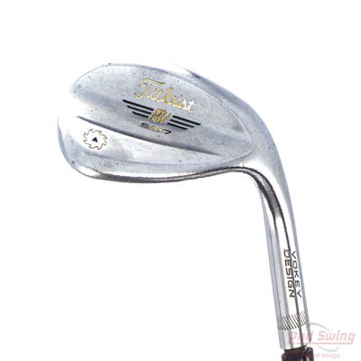 Titleist Vokey SM7 Tour Chrome Wedge Lob LW 60° 12 Deg Bounce D Grind FST KBS Tour Steel X-Stiff Right Handed 36.5in