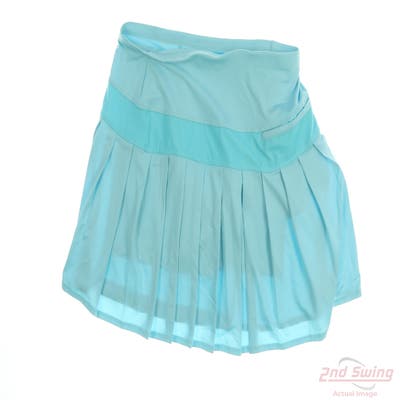 New Womens Lucky In Love Skort Large L Blue MSRP $88