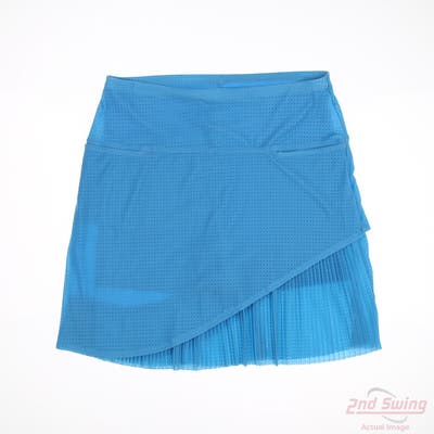 New Womens Lucky In Love Skort Large L Blue MSRP $105