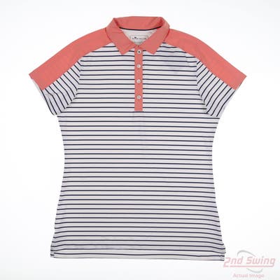 New Womens Peter Millar Polo Small S Multi MSRP $89