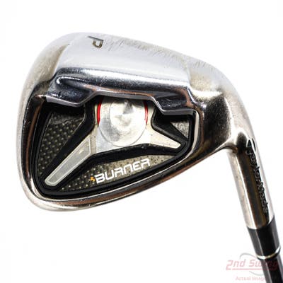 TaylorMade 2009 Burner Single Iron Pitching Wedge PW TM Reax Superfast 65 Graphite Senior Right Handed 35.5in