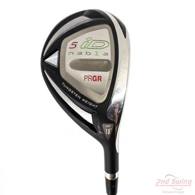 PRGR iD Nabla Fairway Wood 5 Wood 5W 18° Graphite Design Tour AD GT-6 Graphite Stiff Right Handed 41.5in