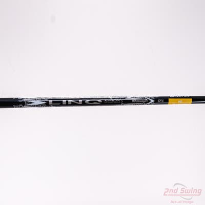 Used W/ TaylorMade RH Adapter UST Mamiya Lin-Q M40X White Driver Shaft Stiff 44.75in