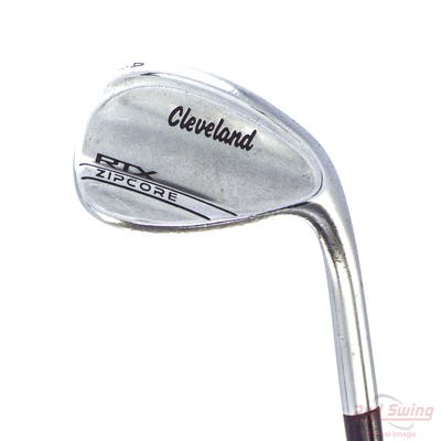 Cleveland RTX ZipCore Tour Satin Wedge Sand SW 54° 10 Deg Bounce Mid FST KBS Tour-V 130 Steel X-Stiff Right Handed 35.5in