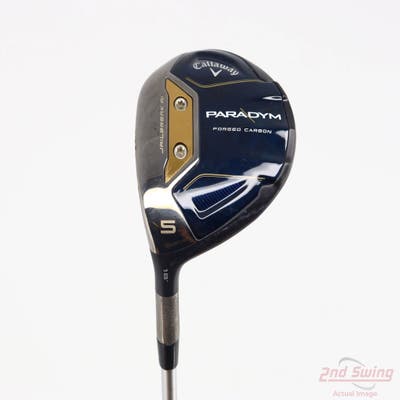 Mint Callaway Paradym Fairway Wood 5 Wood 5W 18° Aldila Ascent Blue 50 Graphite Senior Left Handed 43.0in