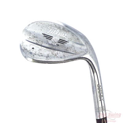 Titleist Vokey SM7 Tour Chrome Wedge Lob LW 58° 12 Deg Bounce D Grind SM7 BV Steel Wedge Flex Right Handed 35.0in