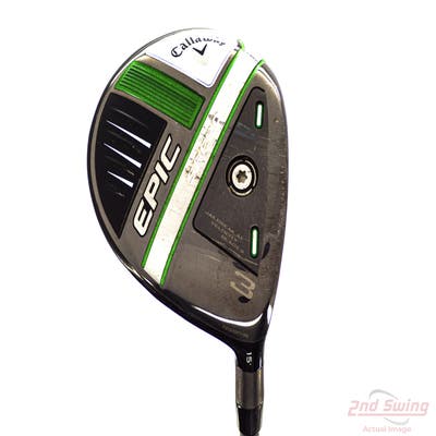 Callaway EPIC Speed Fairway Wood 3 Wood 3W 15° PX HZRDUS Smoke Black 60 Graphite Stiff Right Handed 43.25in