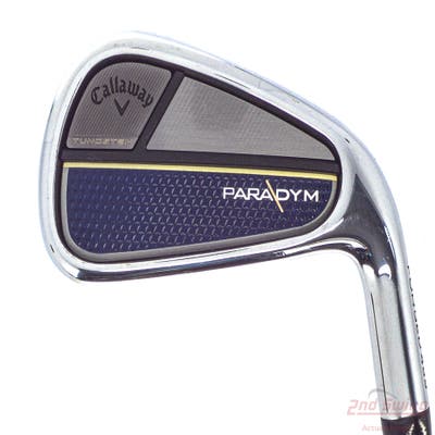 Callaway Paradym Single Iron 7 Iron PX HZRDUS Silver Gen4 65 Graphite Regular Right Handed 37.0in