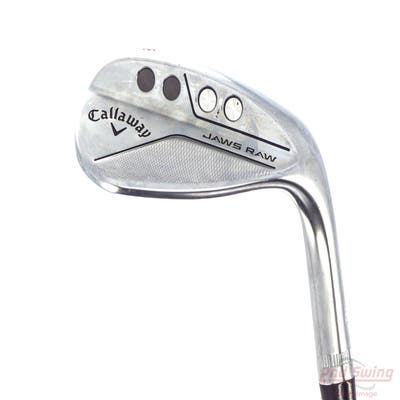 Mint Callaway Jaws Raw Chrome Wedge Lob LW 58° 10 Deg Bounce S Grind Dynamic Gold Spinner TI Steel Wedge Flex Right Handed 35.0in