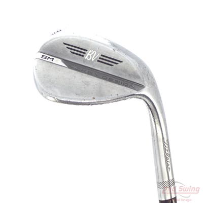 Titleist Vokey SM8 Tour Chrome Wedge Lob LW 58° 8 Deg Bounce M Grind Titleist Vokey BV Steel Wedge Flex Right Handed 35.25in