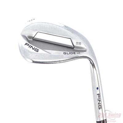 Ping Glide 3.0 Wedge Lob LW 58° 10 Deg Bounce FST KBS Tour 125 Steel Stiff Right Handed Blue Dot 35.25in