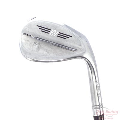Titleist Vokey SM9 Tour Chrome Wedge Lob LW 58° 12 Deg Bounce D Grind Titleist Vokey BV Steel Wedge Flex Right Handed 35.25in
