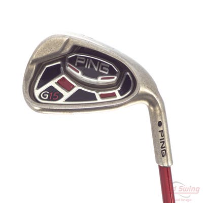 Ping G15 Single Iron Pitching Wedge PW Ping TFC 149I Graphite Regular Right Handed Black Dot 35.75in