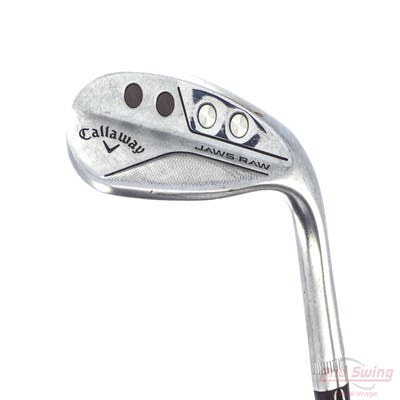 Callaway Jaws Raw Chrome Wedge Lob LW 62° 8 Deg Bounce Z Grind Dynamic Gold Spinner TI Steel Wedge Flex Right Handed 35.0in