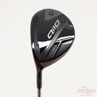 Mint TaylorMade Qi10 MAX Fairway Wood 5 Wood 5W 19° Fujikura Speeder NX TCS 50 Graphite Senior Left Handed 42.5in