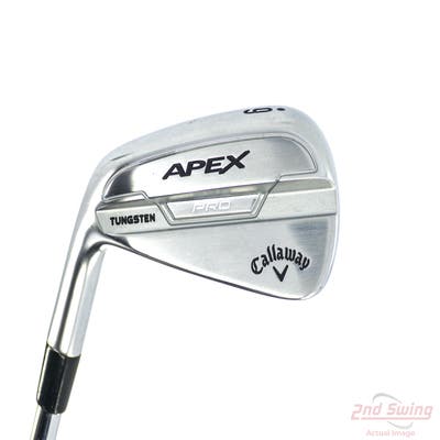 Callaway Apex Pro 21 Single Iron 6 Iron True Temper Elevate ETS 115 Steel Regular Left Handed 38.0in