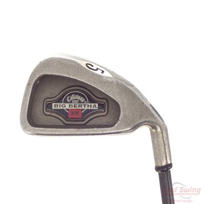 Callaway 1994 Big Bertha Single Iron 5 Iron Callaway RCH 90 Graphite Stiff Right Handed 38.0in