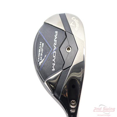 Mint Callaway Paradym Super Hybrid 3 Hybrid 18° UST Recoil Dart HB 75 IP Blue Graphite Stiff Right Handed 41.0in
