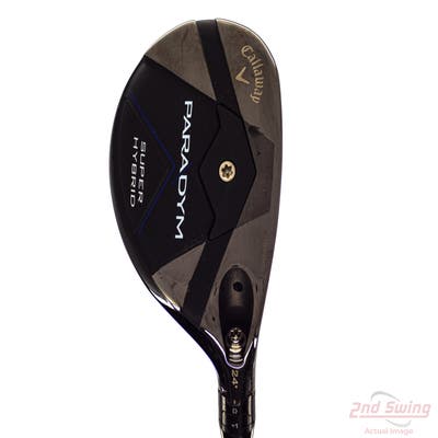 Callaway Paradym Super Hybrid 5 Hybrid 24° UST Recoil Dart HB 75 IP Blue Graphite Regular Right Handed 40.0in