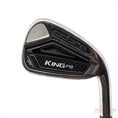 Cobra King F8 Single Iron 6 Iron Aerotech SteelFiber i110cw Graphite Stiff Right Handed 38.75in