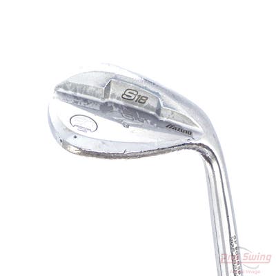 Mizuno S18 White Satin Wedge Lob LW 60° 6 Deg Bounce True Temper Dynamic Gold Steel Wedge Flex Right Handed 35.5in