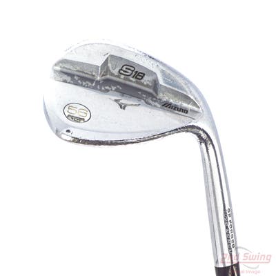 Mizuno S18 White Satin Wedge Sand SW 56° 14 Deg Bounce True Temper Dynamic Gold Steel Wedge Flex Right Handed 35.5in