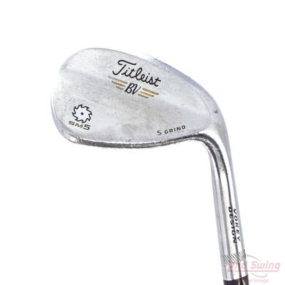 Titleist Vokey SM5 Tour Chrome Wedge Sand SW 56° 10 Deg Bounce S Grind Titleist SM5 BV Steel Wedge Flex Right Handed 35.5in
