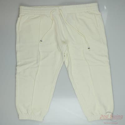 New Womens Greyson Pants Large L x Ivory MSRP $170