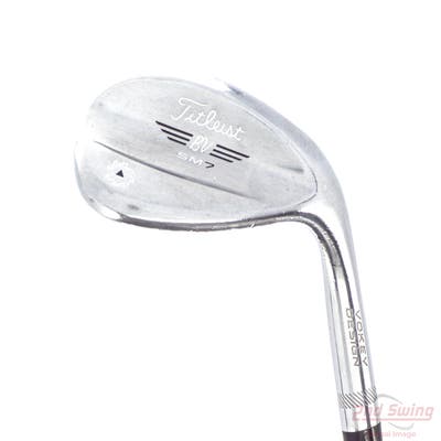 Titleist Vokey SM7 Tour Chrome Wedge Lob LW 58° 12 Deg Bounce D Grind TT Elevate Tour VSS Pro Steel Stiff Right Handed 35.5in