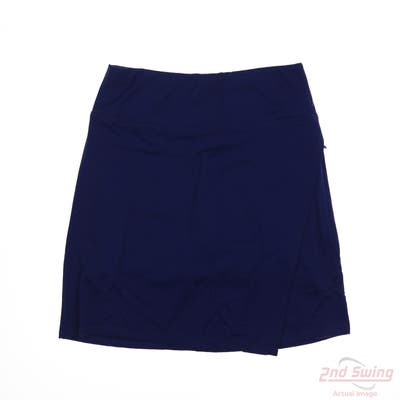 New Womens IBKUL Skort Large L Blue MSRP $82