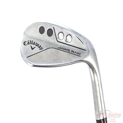 Callaway Jaws Raw Chrome Wedge Sand SW 54° 10 Deg Bounce S Grind Dynamic Gold Spinner TI 115 Steel Wedge Flex Right Handed 35.25in