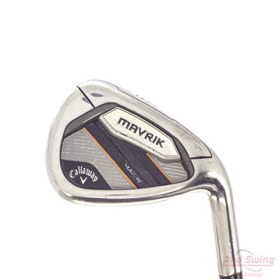 Callaway Mavrik Max Womens Single Iron 9 Iron Aldila Ascent 50 Graphite Senior Right Handed 36.5in