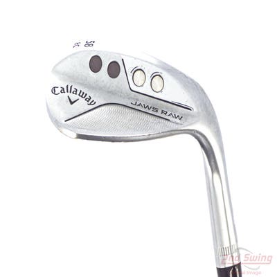 Callaway Jaws Raw Chrome Wedge Lob LW 58° 8 Deg Bounce C Grind Dynamic Gold Spinner TI Steel Wedge Flex Right Handed 35.0in