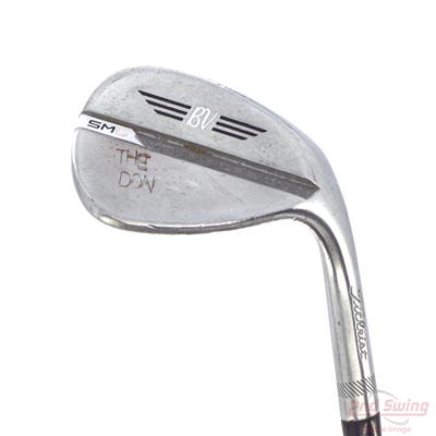 Titleist Vokey SM8 Tour Chrome Wedge Sand SW 56° 14 Deg Bounce F Grind Titleist Vokey BV Steel Wedge Flex Right Handed 35.5in