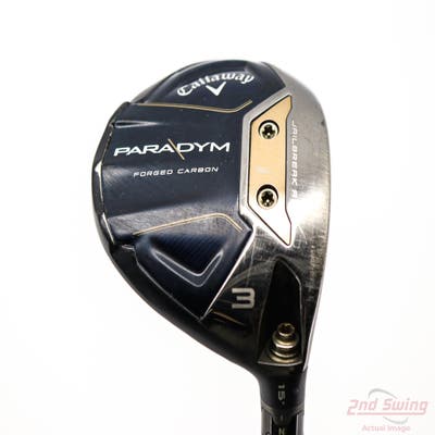 Callaway Paradym Fairway Wood 3 Wood 3W 15° Accra FX-140 Graphite Senior Right Handed 43.5in