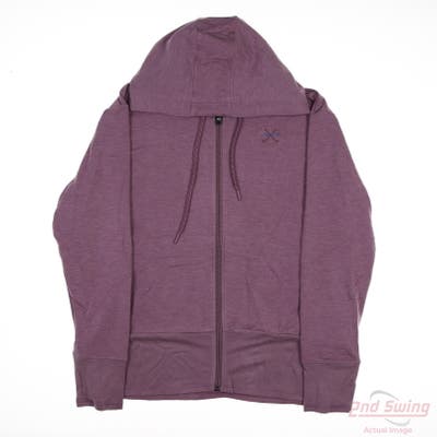 New W/ Logo Womens Anderson Ord Jacket X-Large XL Rose Red MSRP $80