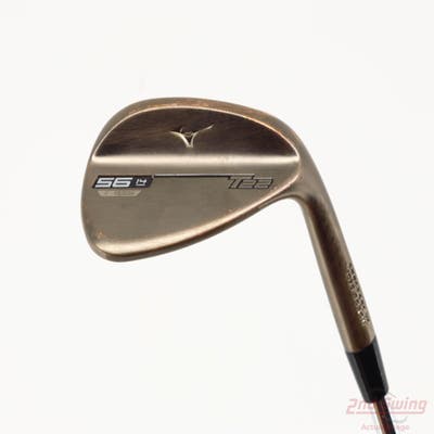 Mizuno T22 Denim Copper Wedge Sand SW 56° 14 Deg Bounce S Grind Dynamic Gold Tour Issue S400 Steel Stiff Right Handed 35.5in