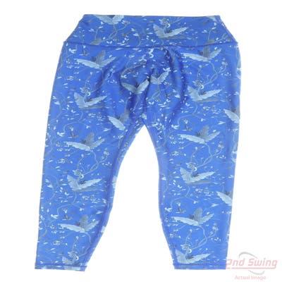 New Womens Greyson Leggings Small S x Blue MSRP $128