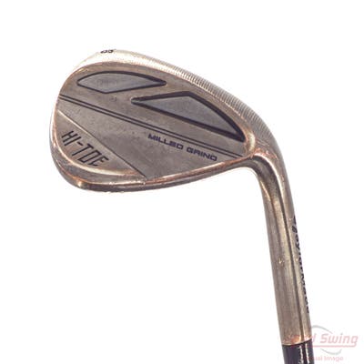 TaylorMade Milled Grind HI-TOE 3 Copper Wedge Lob LW 58° 10 Deg Bounce FST KBS Hi-Rev 2.0 115 Steel Wedge Flex Right Handed 35.0in